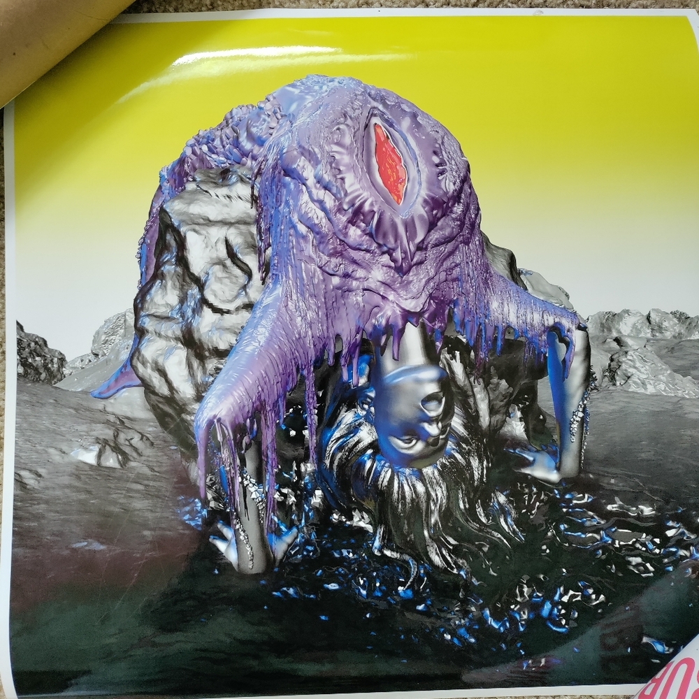 Creepy Björk Poster